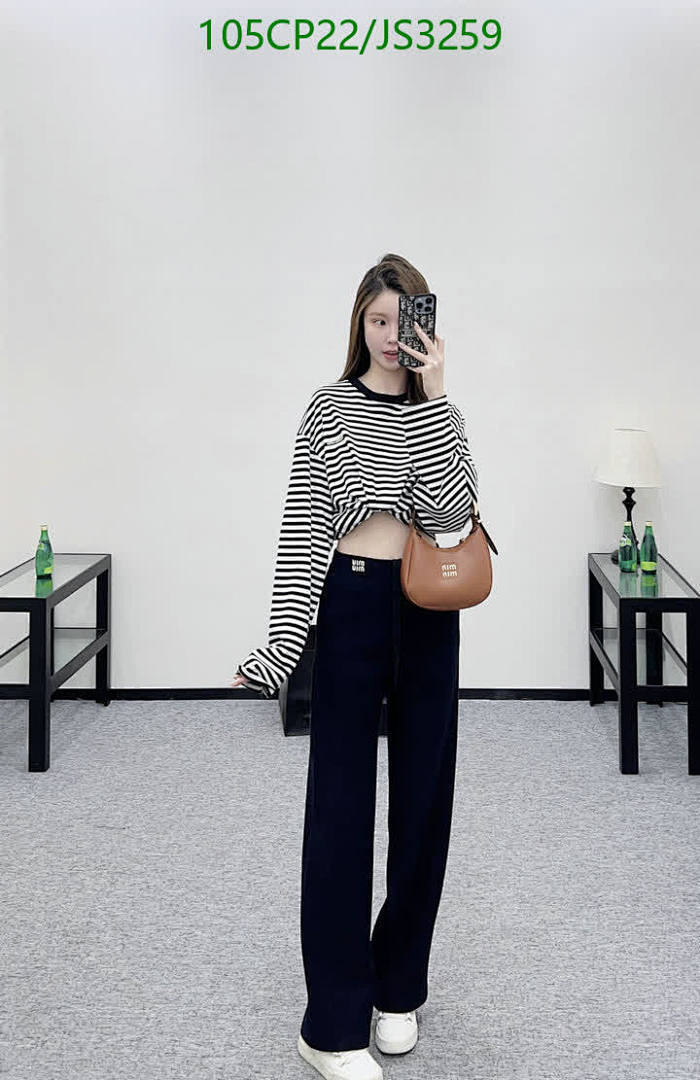 MIUMIU-Clothing Code: JS3259 $: 105USD