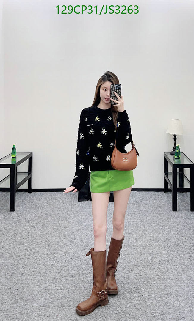MIUMIU-Clothing Code: JS3263 $: 129USD