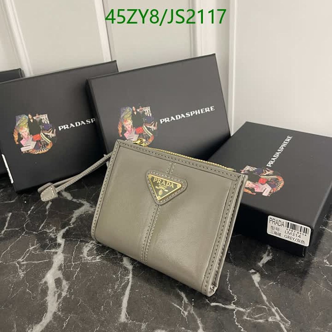 Prada-Wallet-4A Quality Code: JS2117 $: 45USD