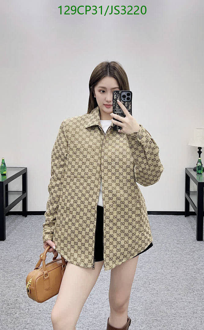 Gucci-Clothing Code: JS3220 $: 129USD