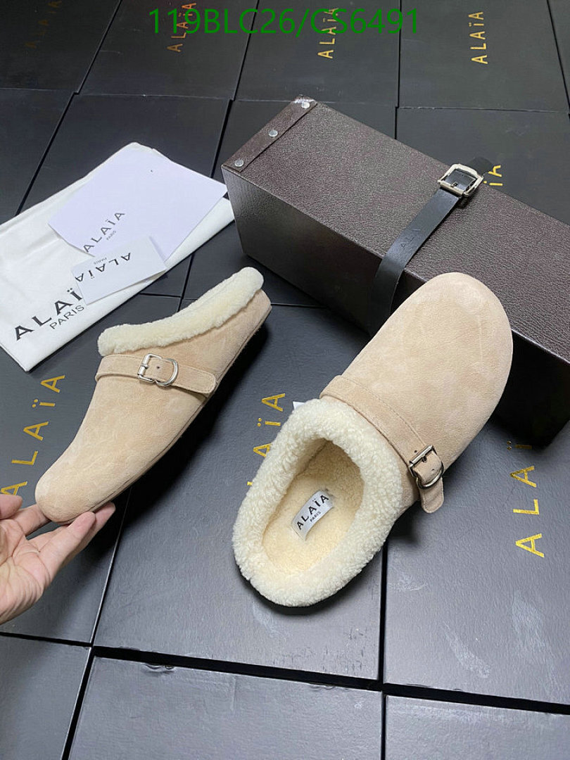 ALAIA-Women Shoes Code: CS6491 $: 119USD