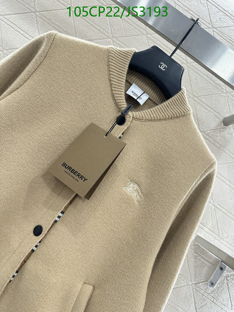 Burberry-Clothing Code: JS3193 $: 105USD