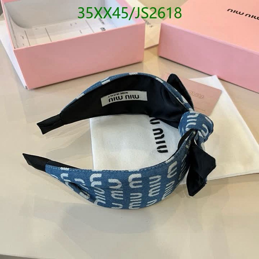 MIU MIU-Headband Code: JS2618 $: 35USD
