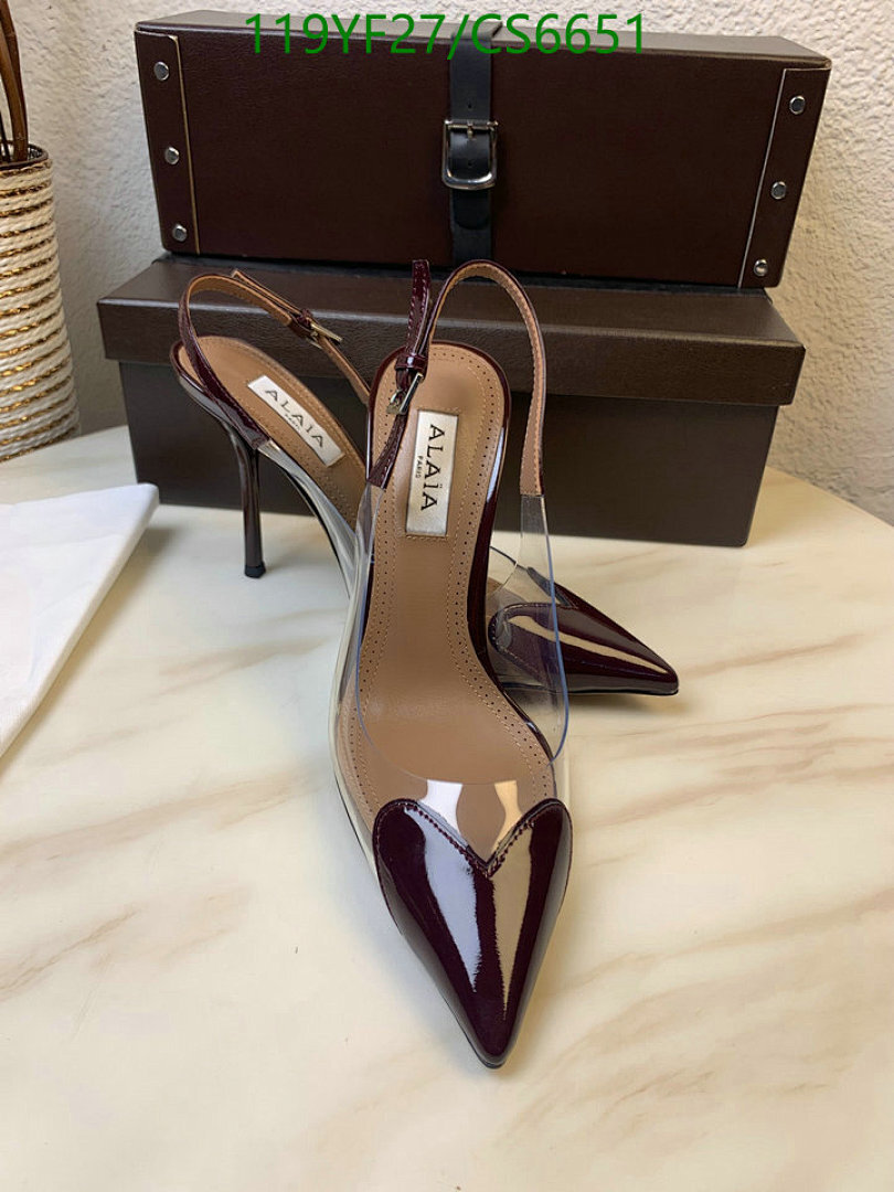 ALAIA-Women Shoes Code: CS6651 $: 119USD