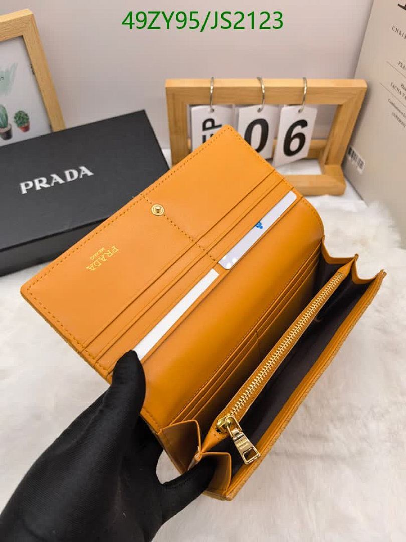 Prada-Wallet-4A Quality Code: JS2123 $: 49USD