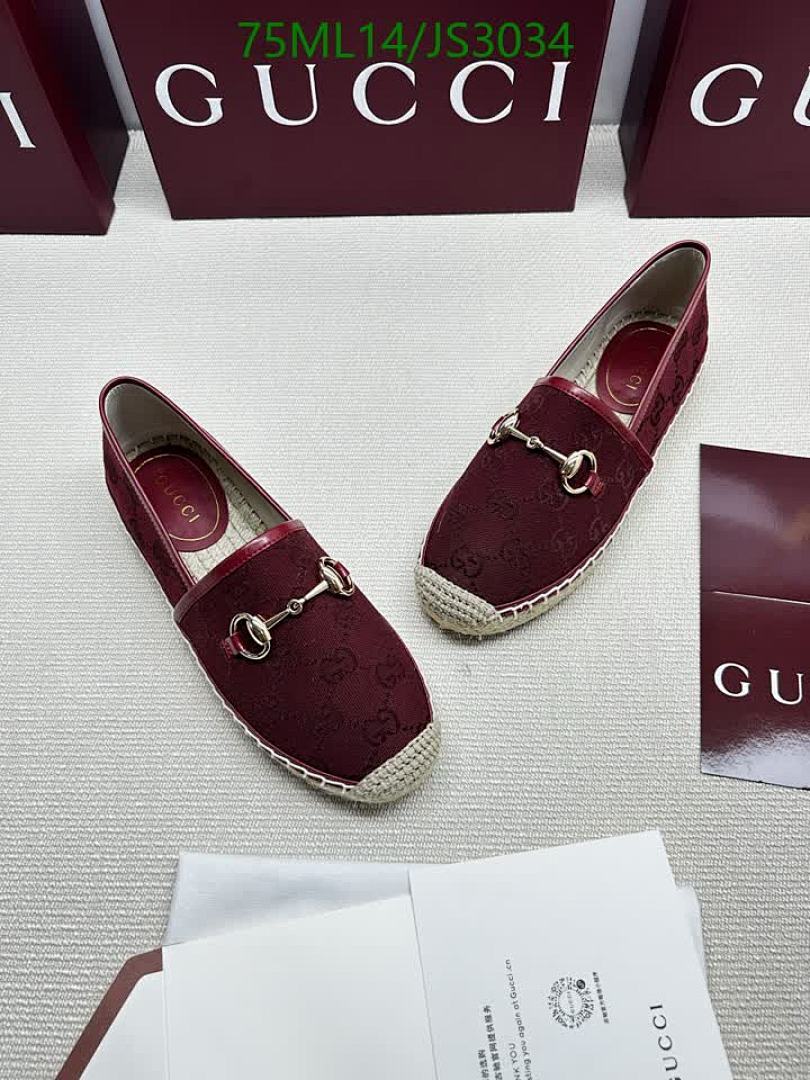 Gucci-Women Shoes Code: JS3034 $: 75USD