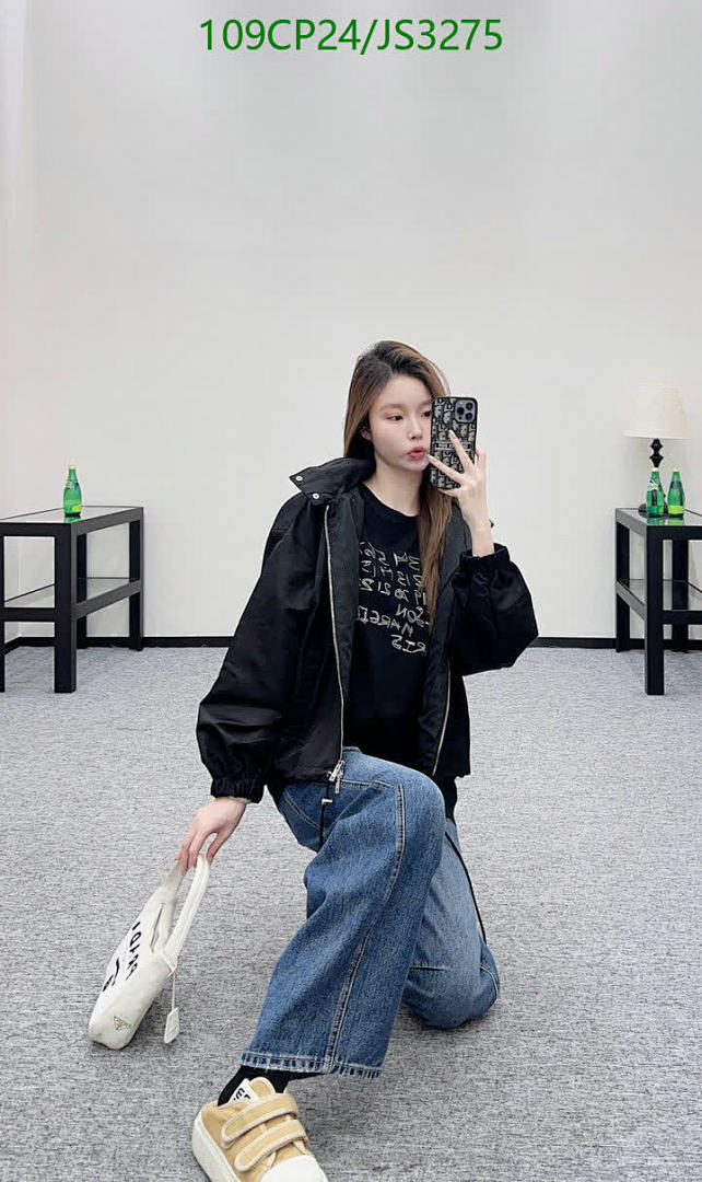 Prada-Clothing Code: JS3275 $: 109USD