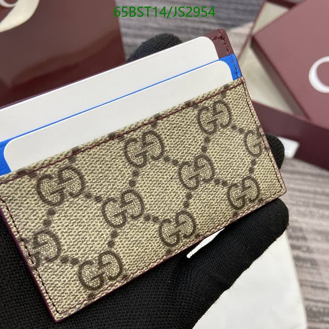 Gucci-Wallet Mirror Quality Code: JS2954 $: 65USD