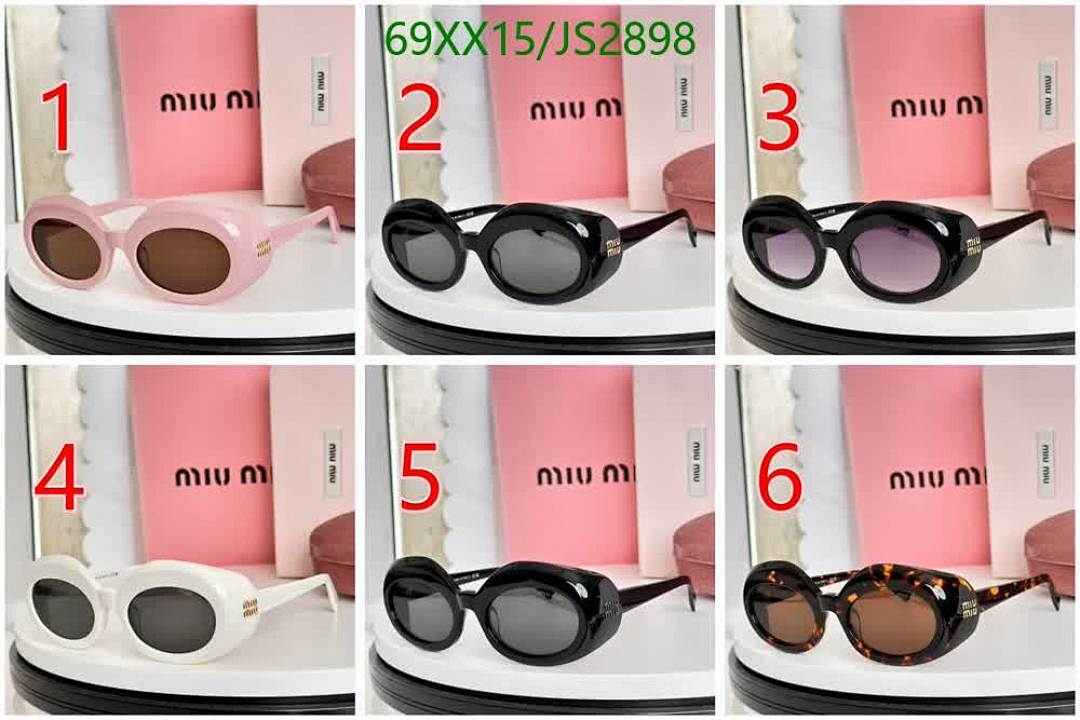 Miu Miu-Glasses Code: JS2898 $: 69USD