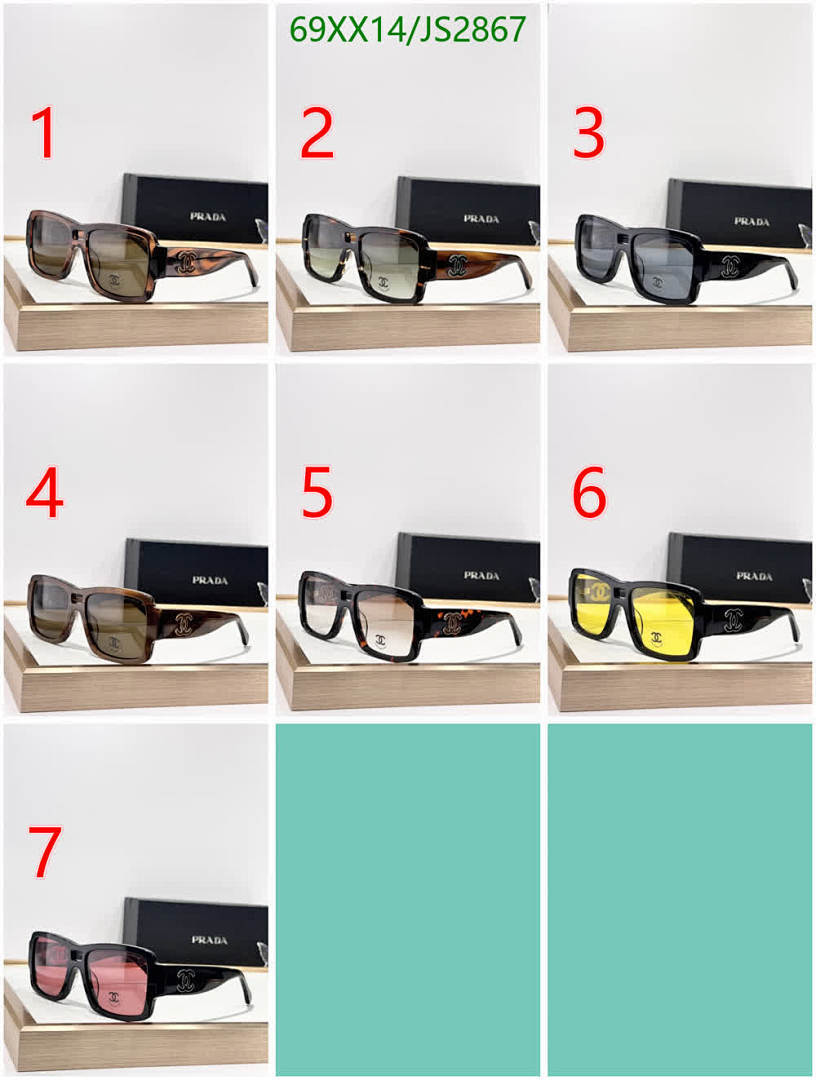 Chanel-Glasses Code: JS2867 $: 69USD