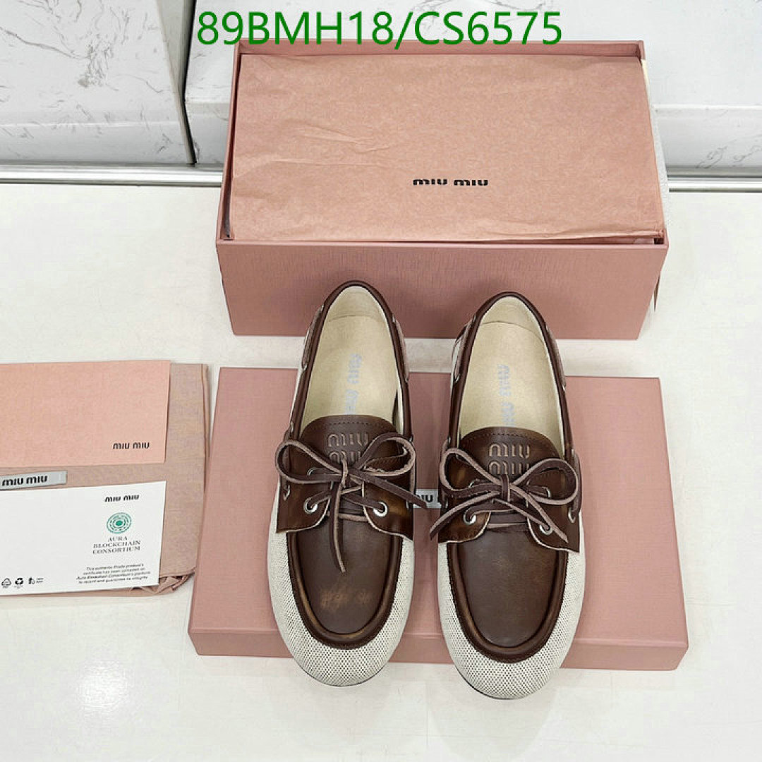 Miu Miu-Women Shoes Code: CS6575 $: 89USD