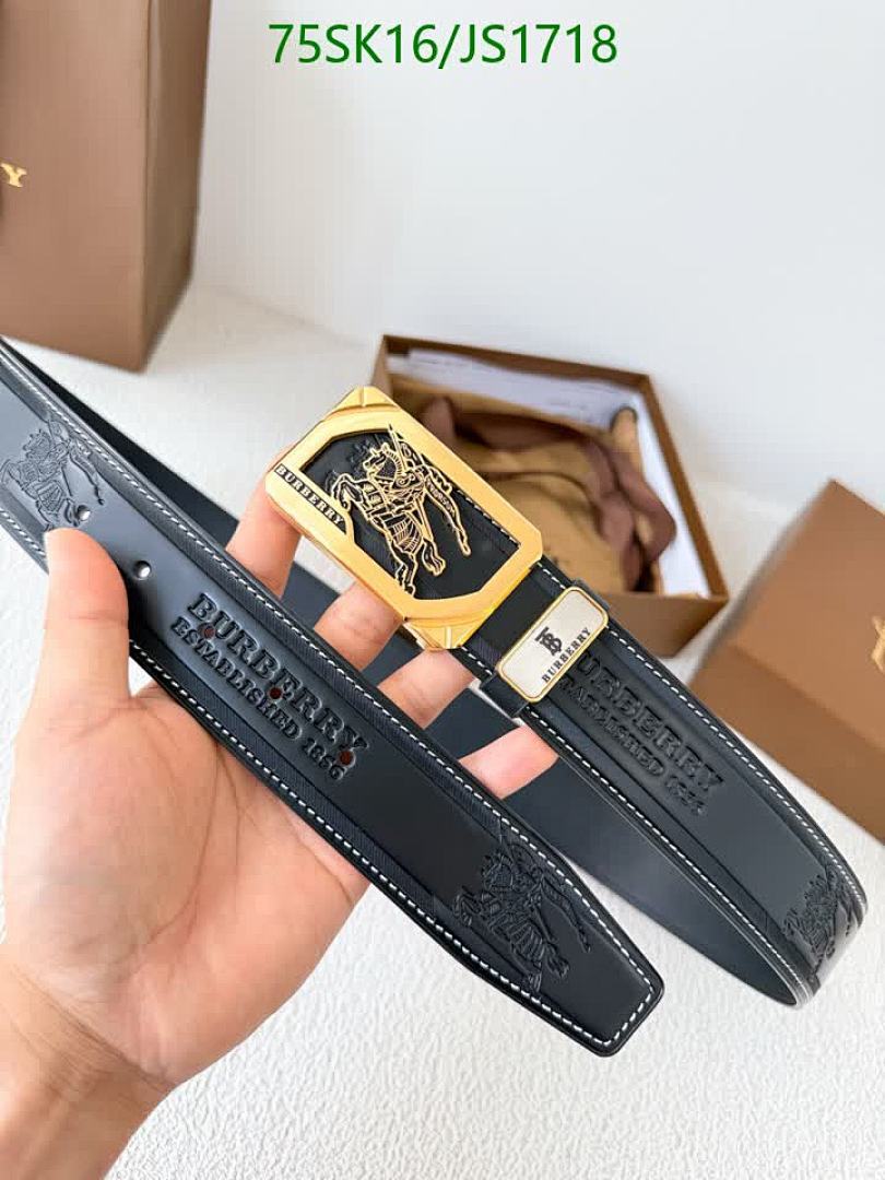 Burberry-Belts Code: JS1718 $: 75USD