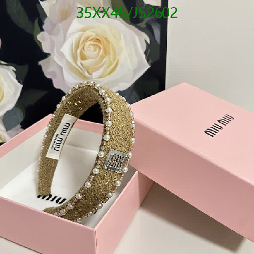 MIU MIU-Headband Code: JS2602 $: 35USD