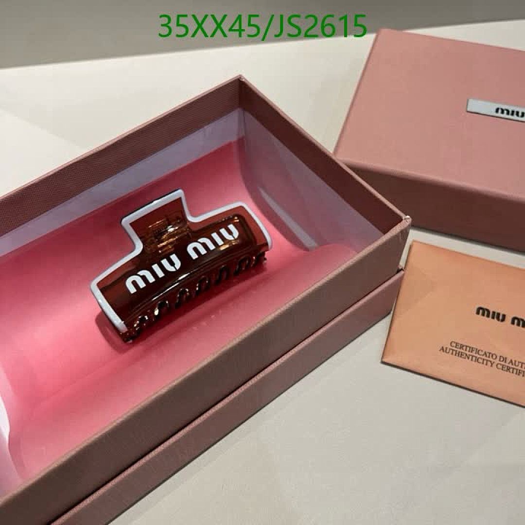 MIU MIU-Headband Code: JS2615 $: 35USD