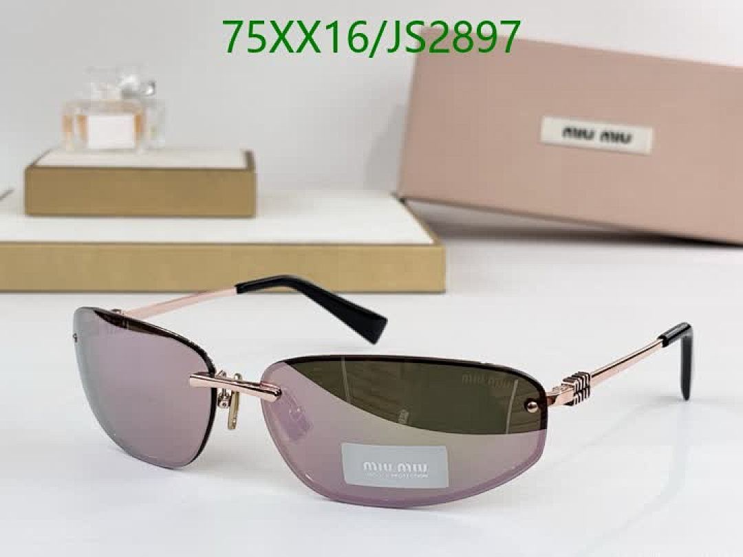 Miu Miu-Glasses Code: JS2897 $: 75USD