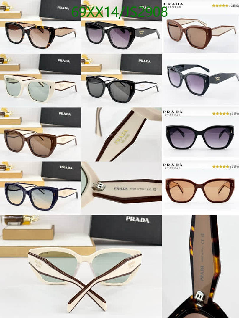 Prada-Glasses Code: JS2908 $: 69USD