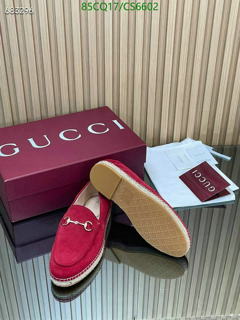 Gucci-Women Shoes Code: CS6602 $: 85USD