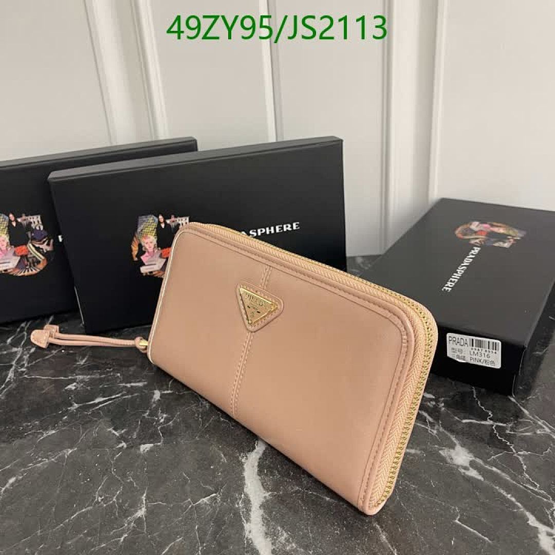 Prada-Wallet-4A Quality Code: JS2113 $: 49USD