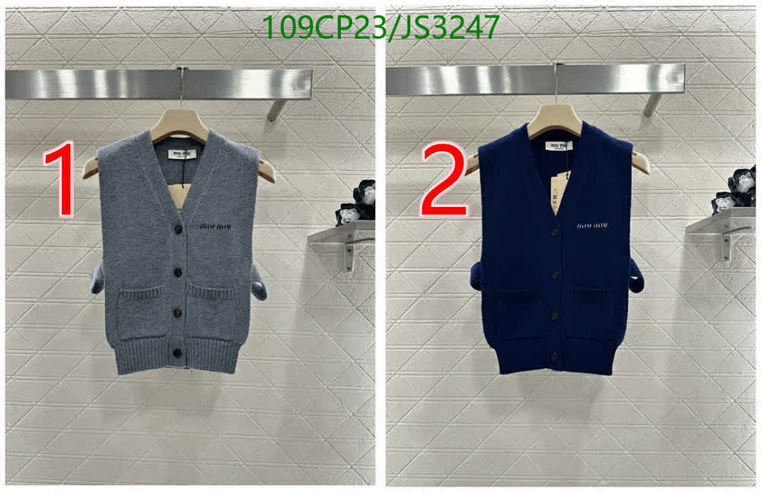 MIUMIU-Clothing Code: JS3247 $: 109USD