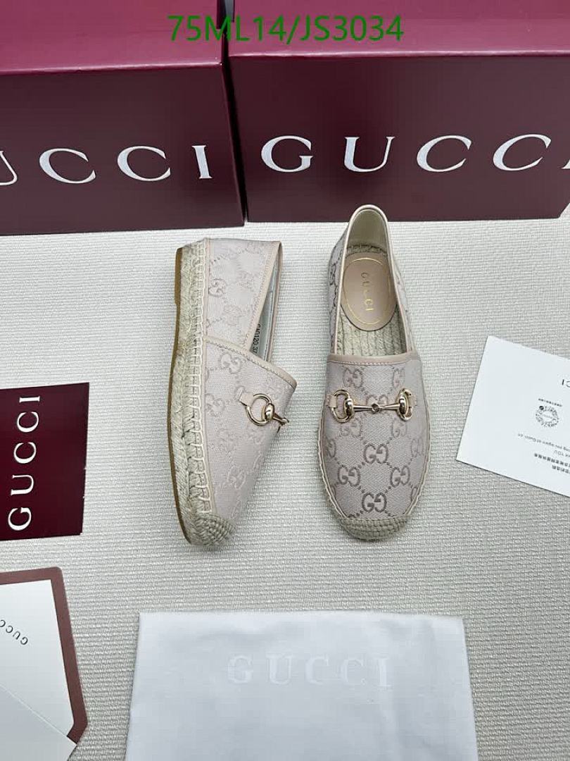 Gucci-Women Shoes Code: JS3034 $: 75USD