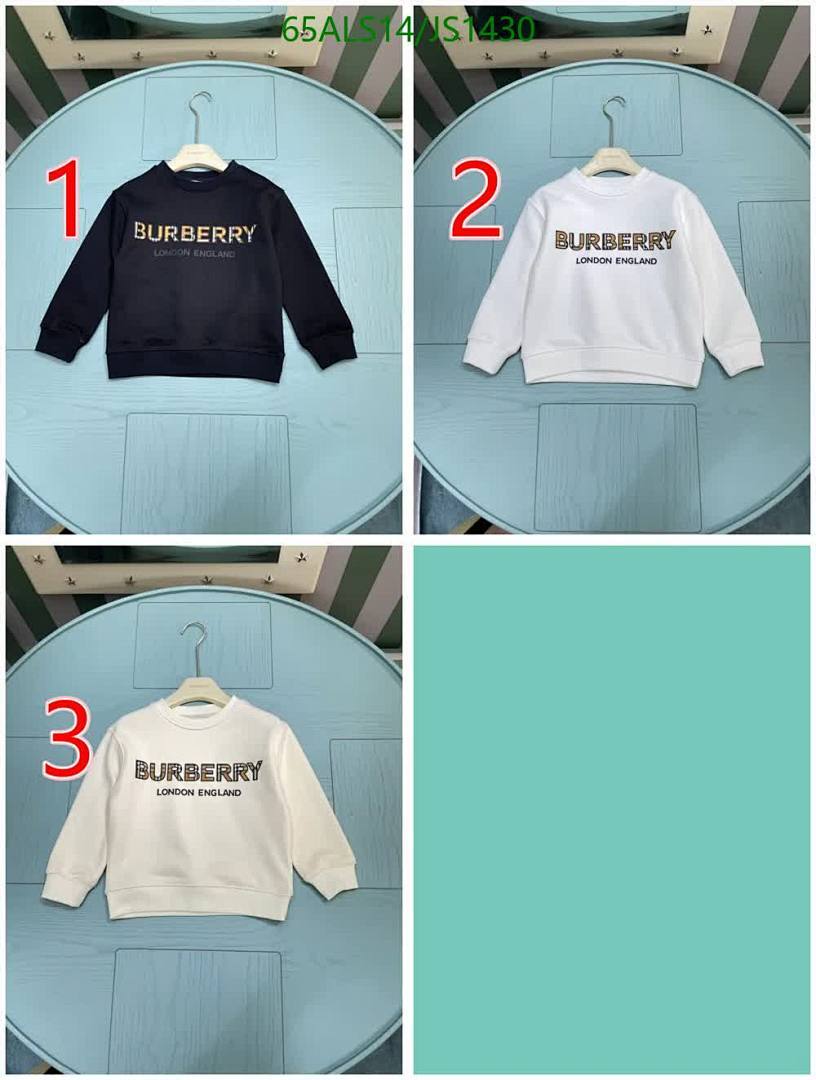 Burberry-Kids Clothing Code: JS1430 $: 65USD