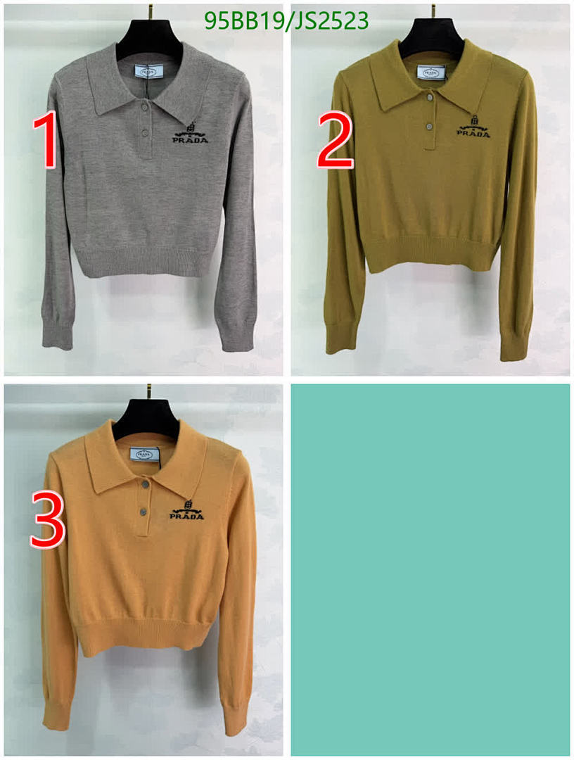 Prada-Clothing Code: JS2523 $: 95USD