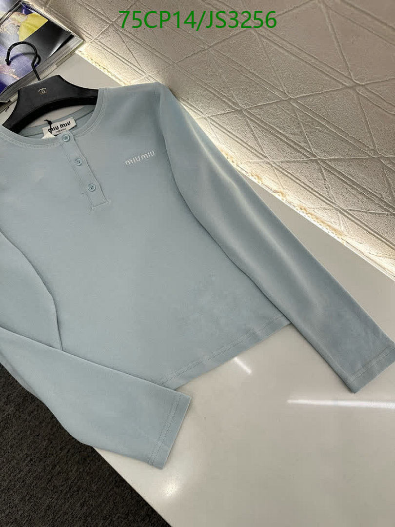 MIUMIU-Clothing Code: JS3256 $: 75USD