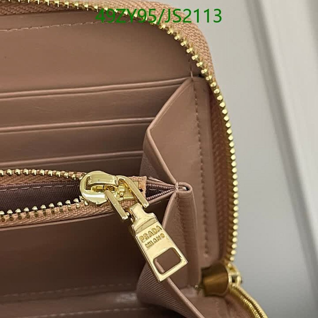 Prada-Wallet-4A Quality Code: JS2113 $: 49USD