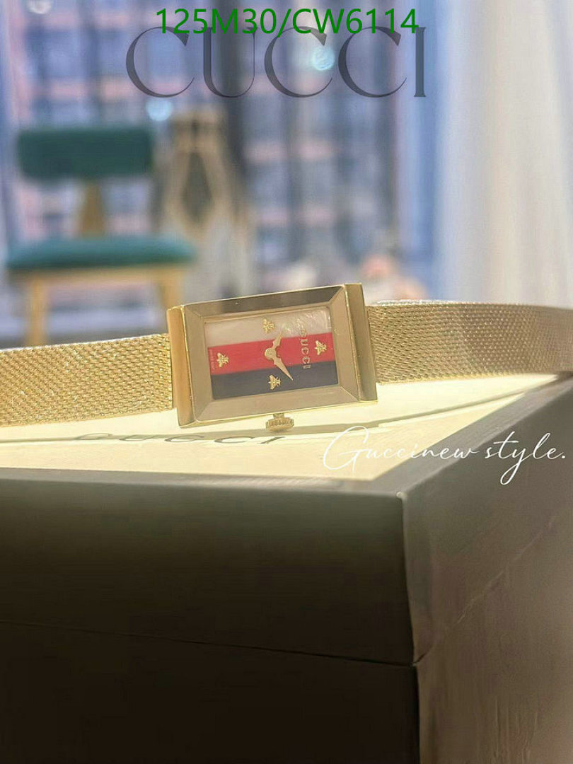 Gucci-Watch-4A Quality Code: CW6114 $: 125USD