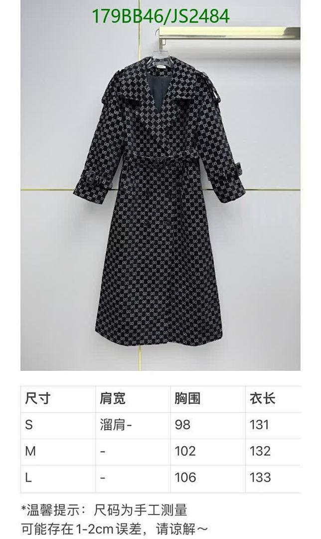 Gucci-Clothing Code: JS2484 $: 179USD
