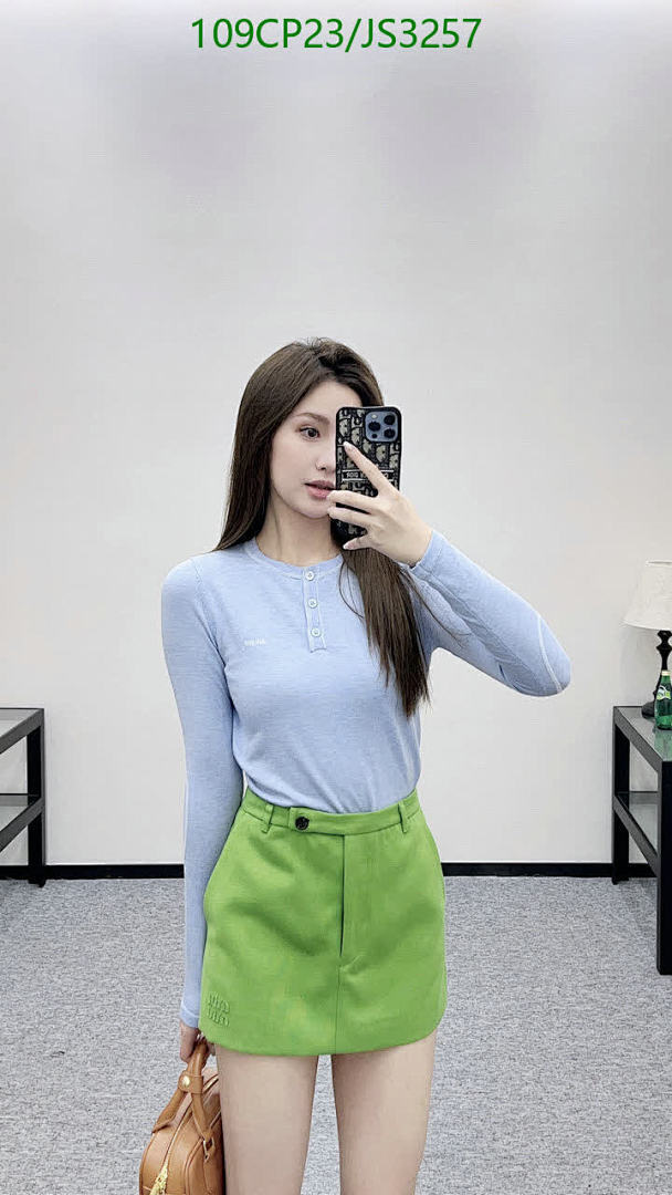 MIUMIU-Clothing Code: JS3257 $: 109USD