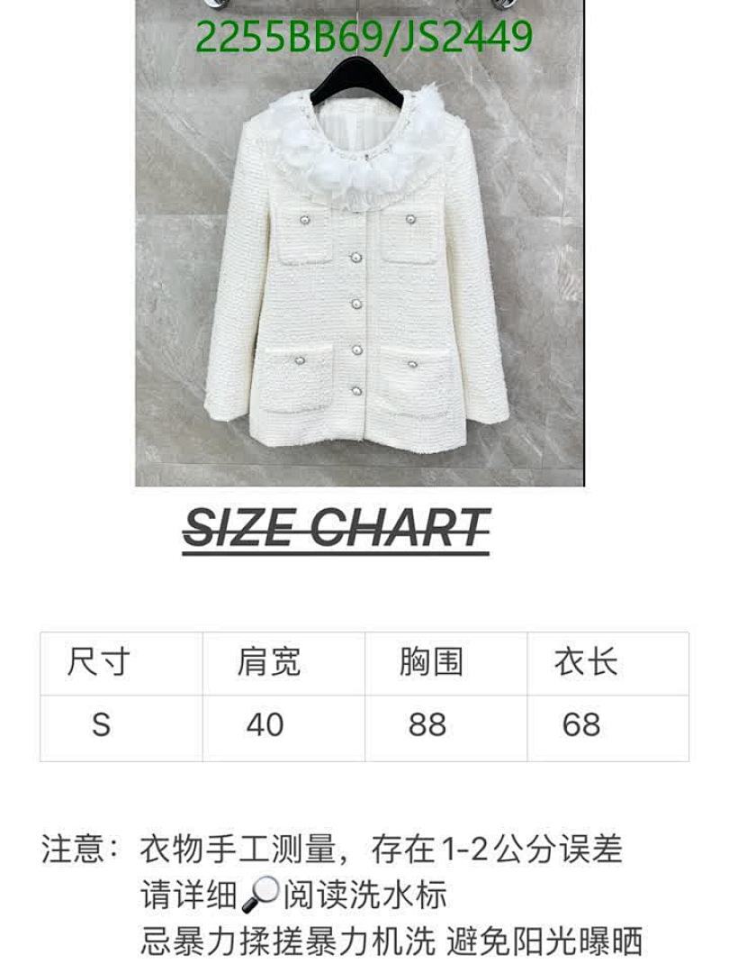 Chanel-Clothing Code: JS2449 $: 2255USD