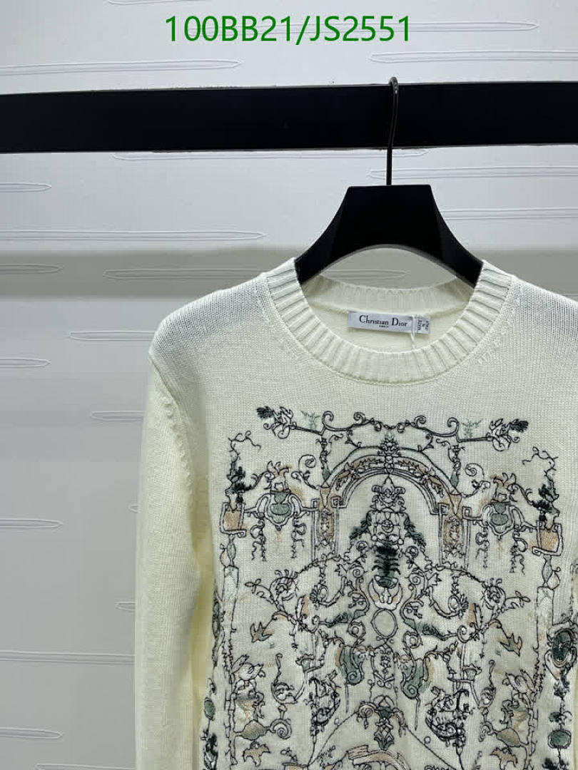 Dior-Clothing Code: JS2551 $: 100USD