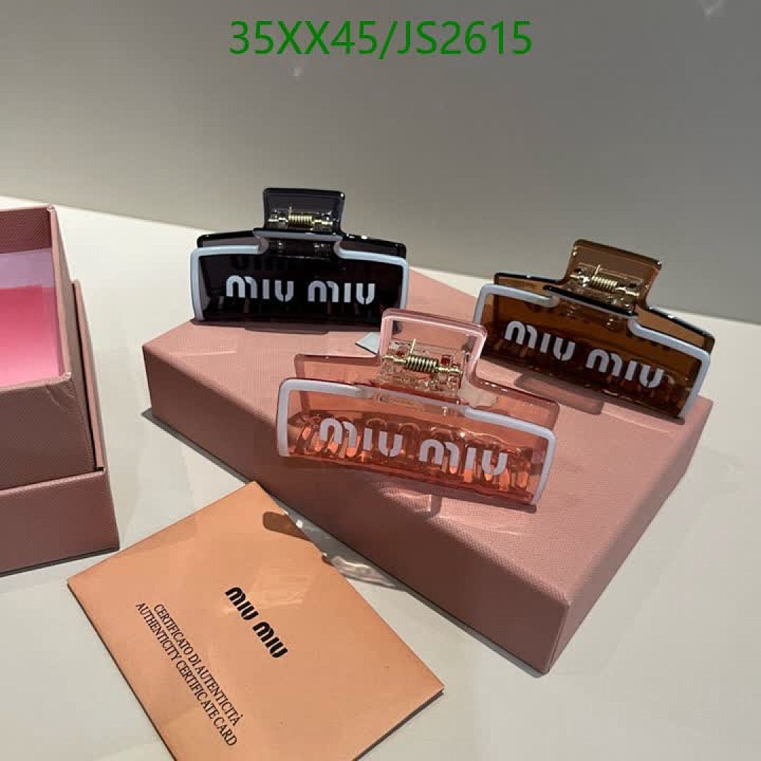 MIU MIU-Headband Code: JS2615 $: 35USD