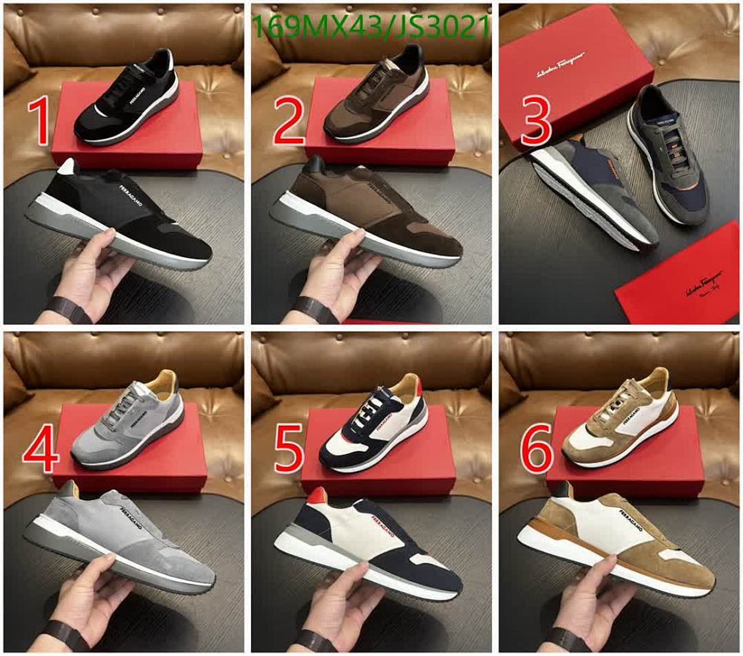 Ferragamo-Men shoes Code: JS3021 $: 169USD