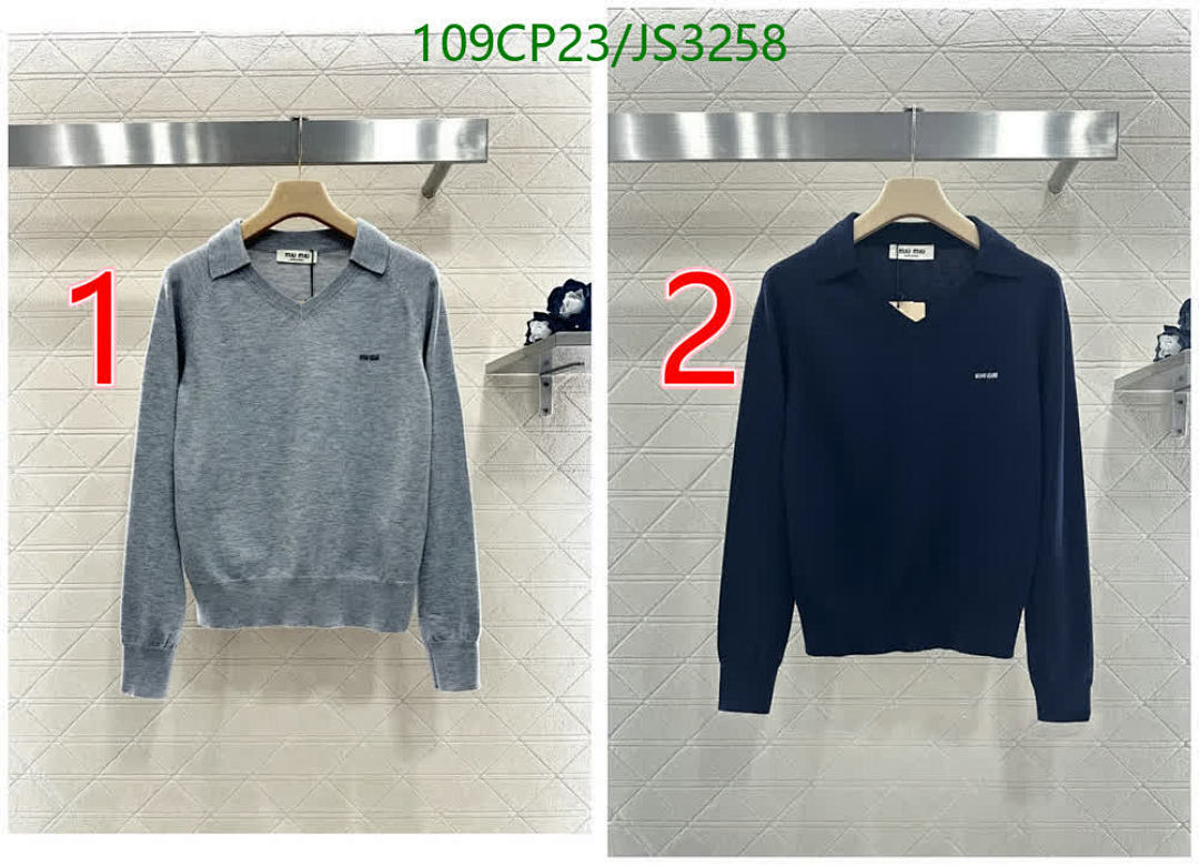 MIUMIU-Clothing Code: JS3258 $: 109USD