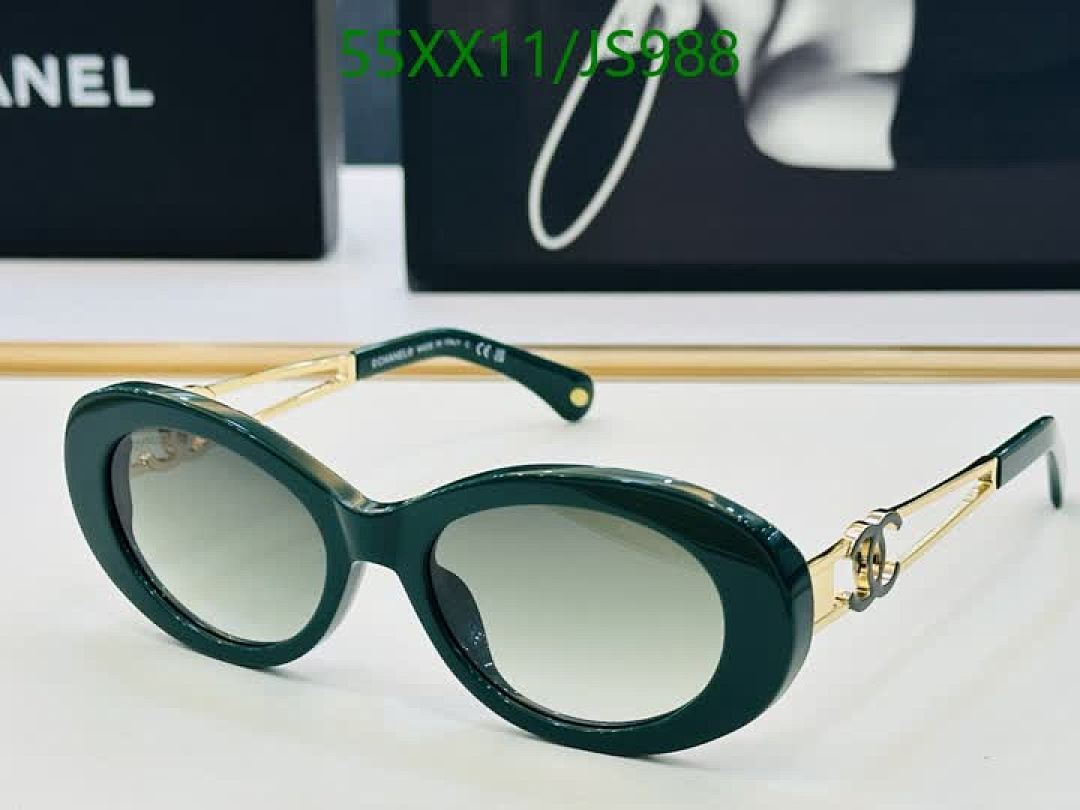 Chanel-Glasses Code: JS988 $: 55USD