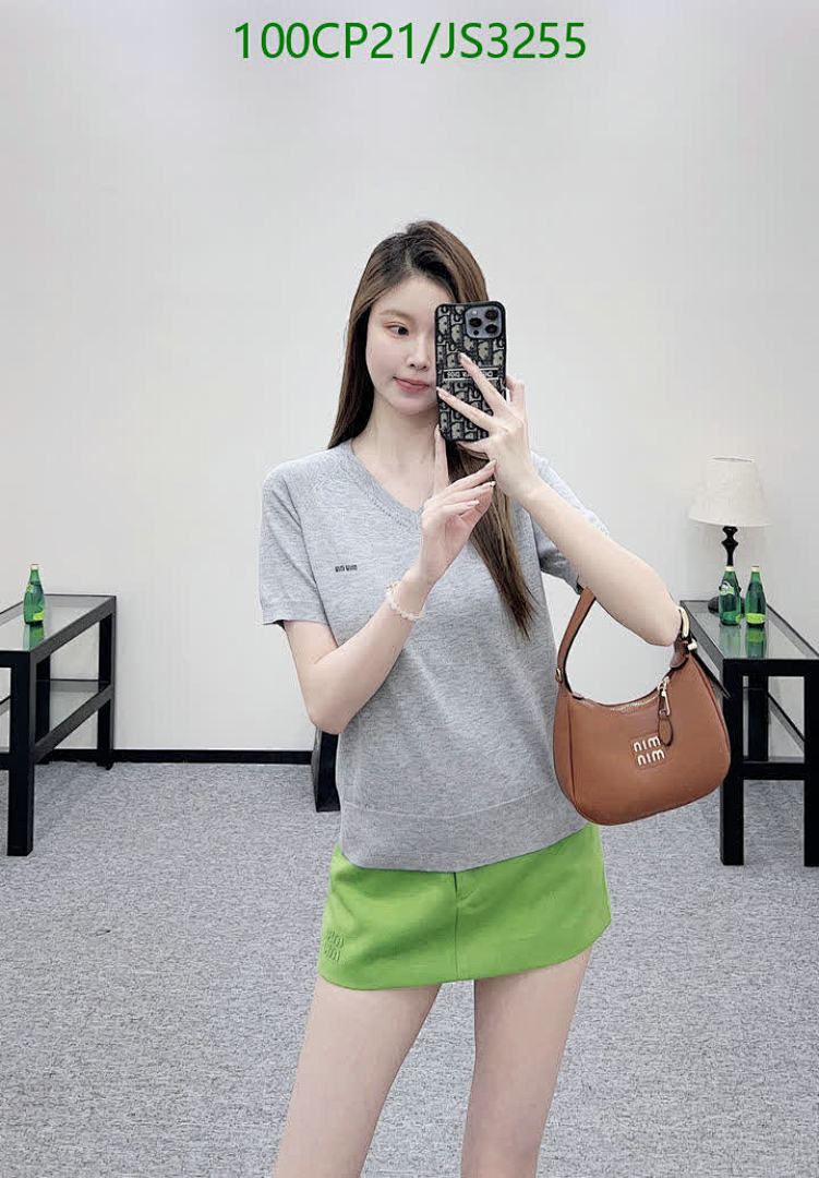 MIUMIU-Clothing Code: JS3255 $: 100USD