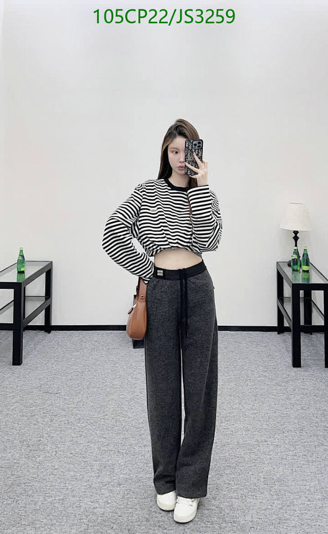 MIUMIU-Clothing Code: JS3259 $: 105USD