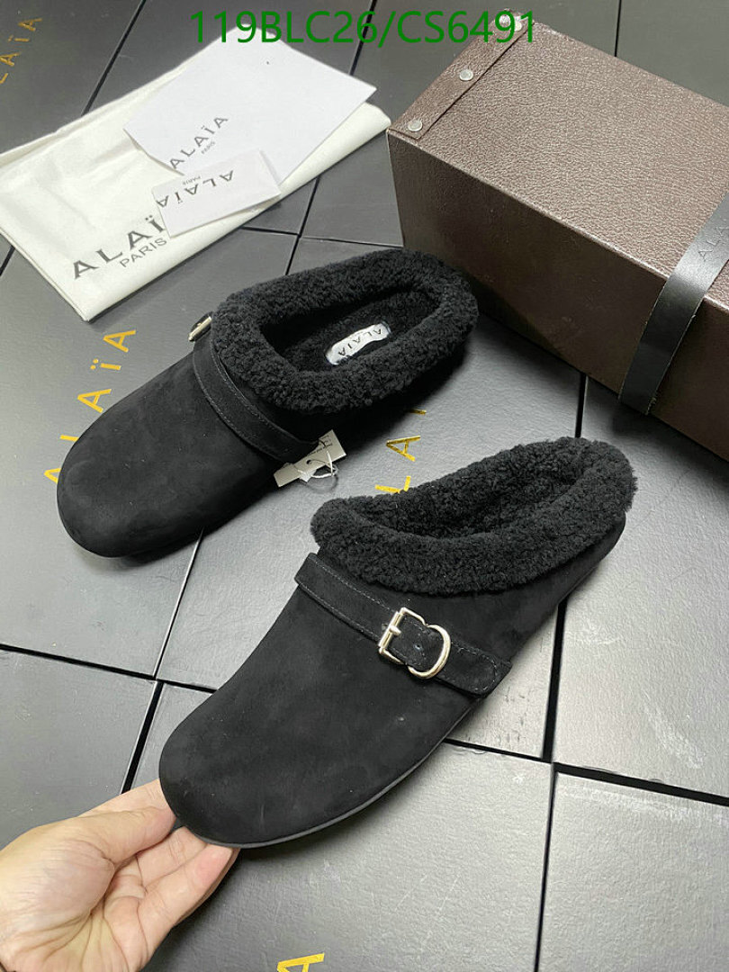 ALAIA-Women Shoes Code: CS6491 $: 119USD