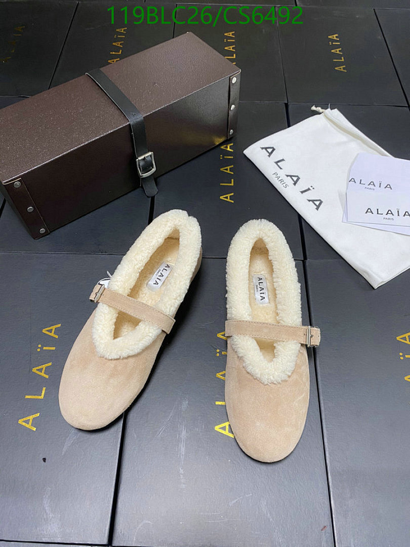 ALAIA-Women Shoes Code: CS6492 $: 119USD