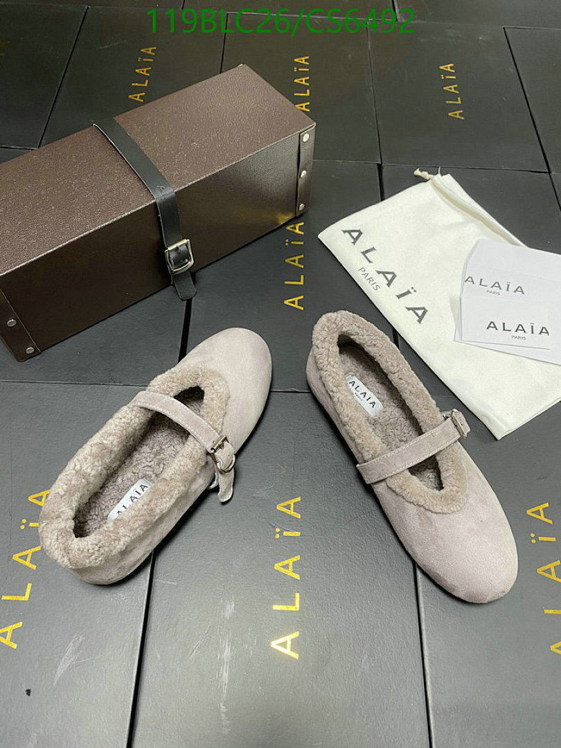 ALAIA-Women Shoes Code: CS6492 $: 119USD