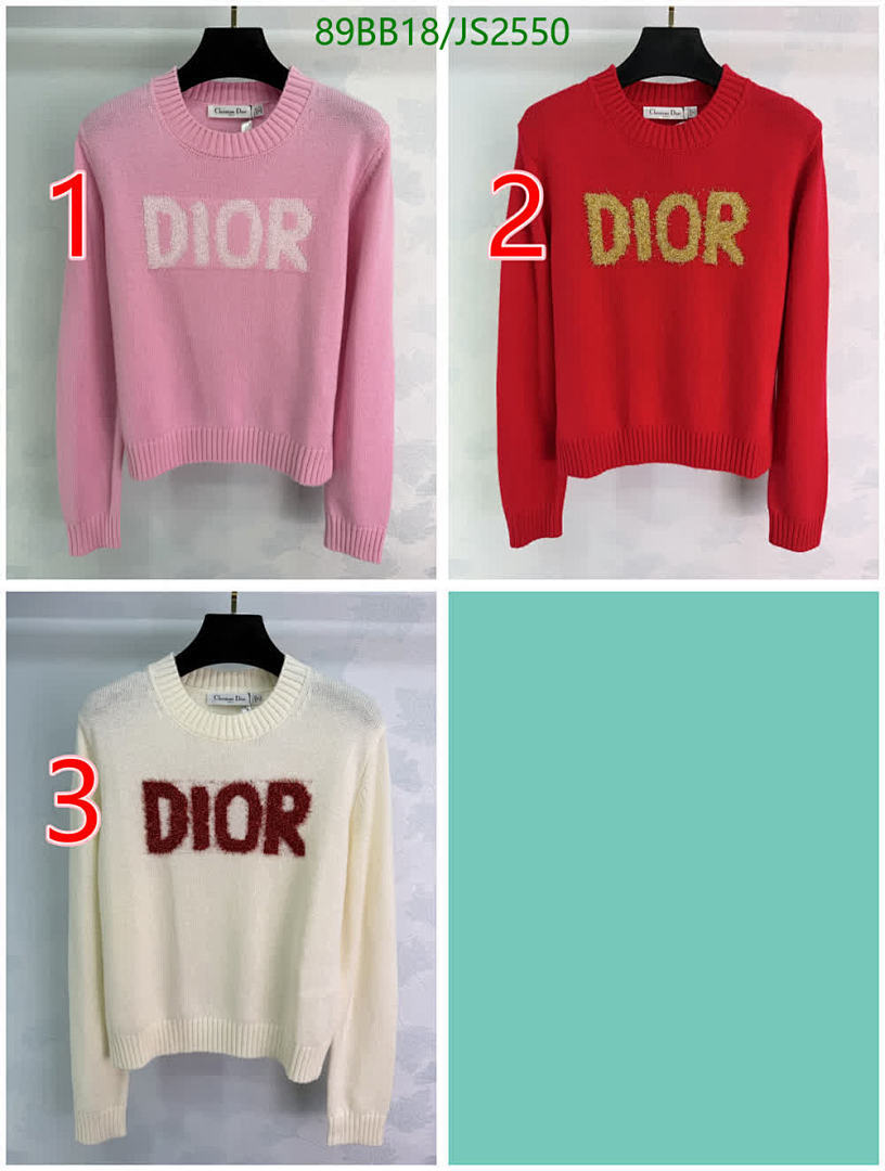 Dior-Clothing Code: JS2550 $: 89USD