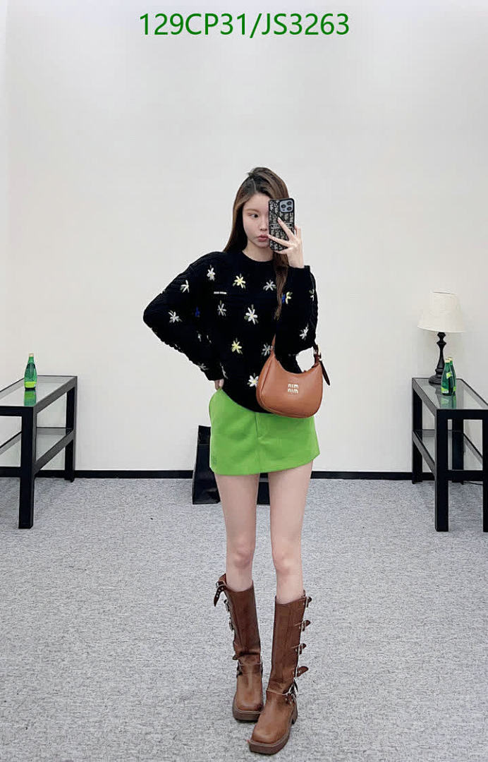 MIUMIU-Clothing Code: JS3263 $: 129USD