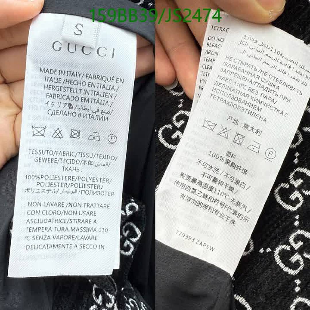 Gucci-Clothing Code: JS2474 $: 159USD