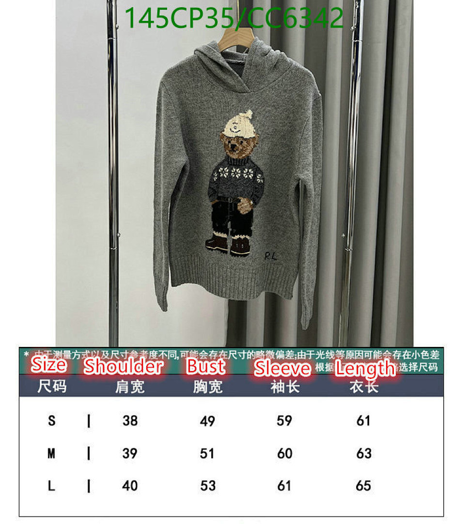 Ralph Lauren-Clothing Code: CC6342 $: 145USD