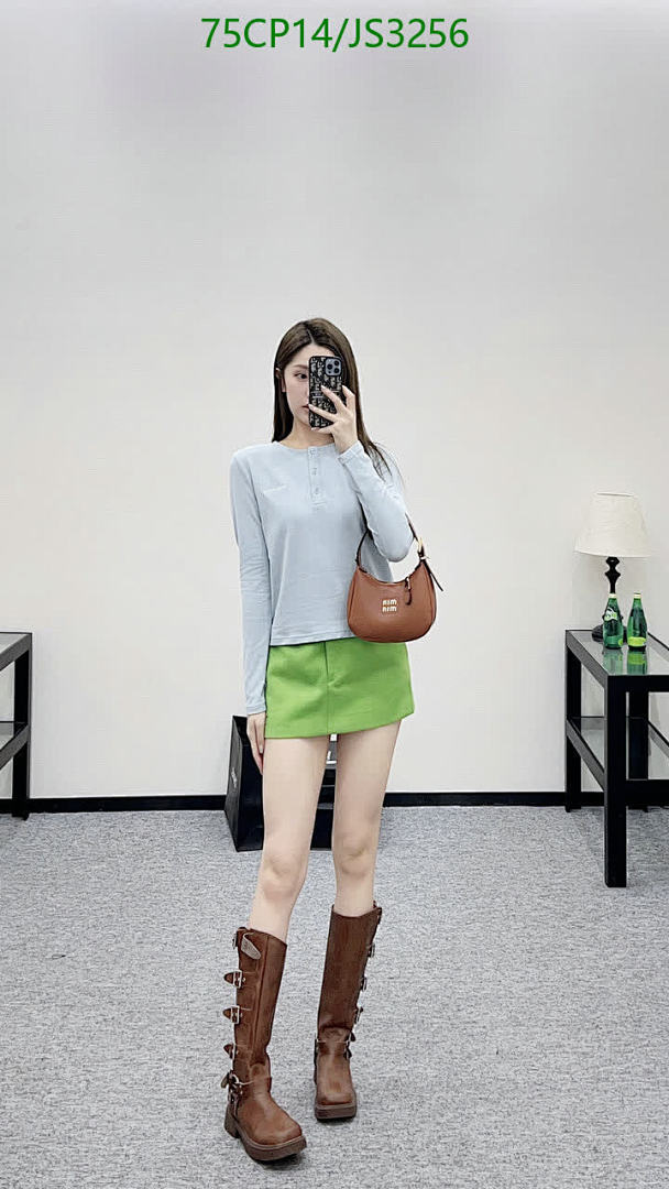 MIUMIU-Clothing Code: JS3256 $: 75USD