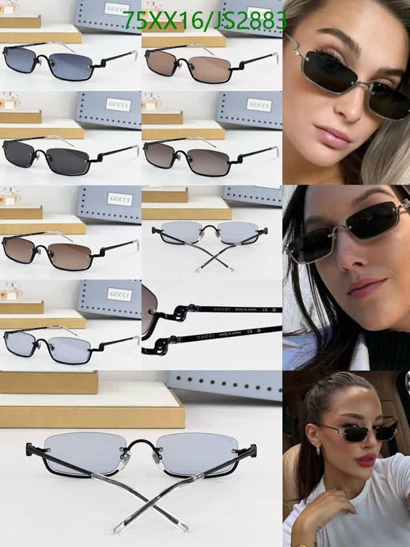 Gucci-Glasses Code: JS2883 $: 75USD
