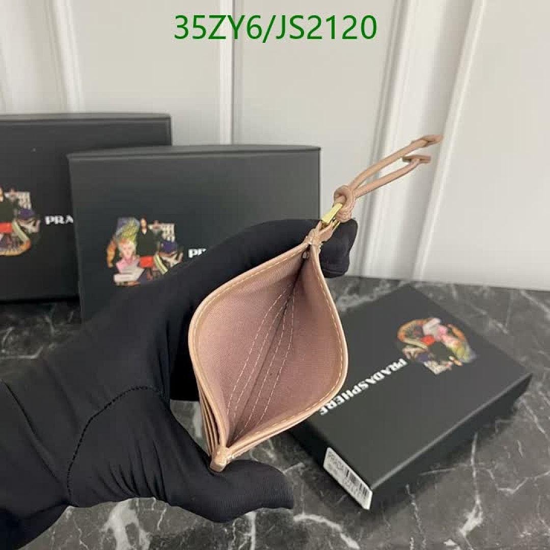 Prada-Wallet-4A Quality Code: JS2120 $: 35USD