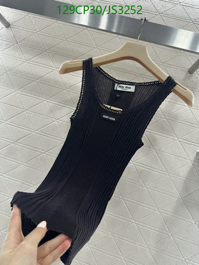 MIUMIU-Clothing Code: JS3252 $: 129USD
